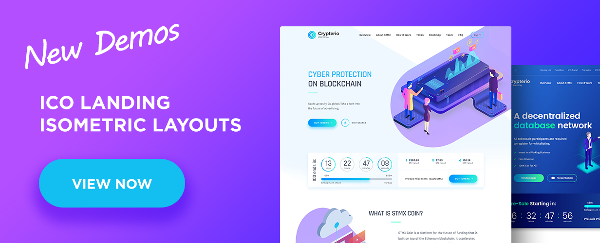 Cryptocurrency WordPress Theme