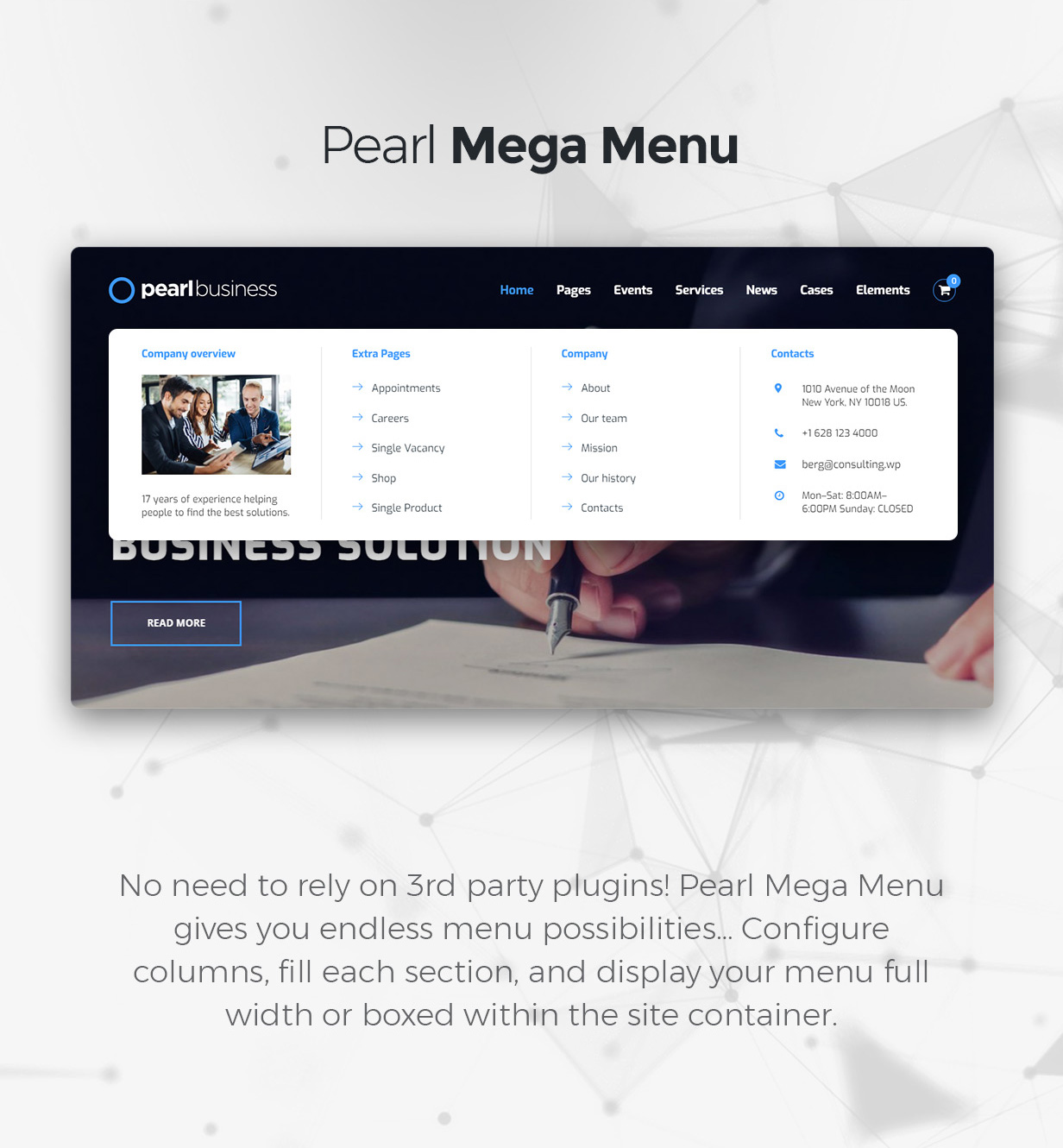 Pearl - Tema de WordPress para empresas corporativas - 6