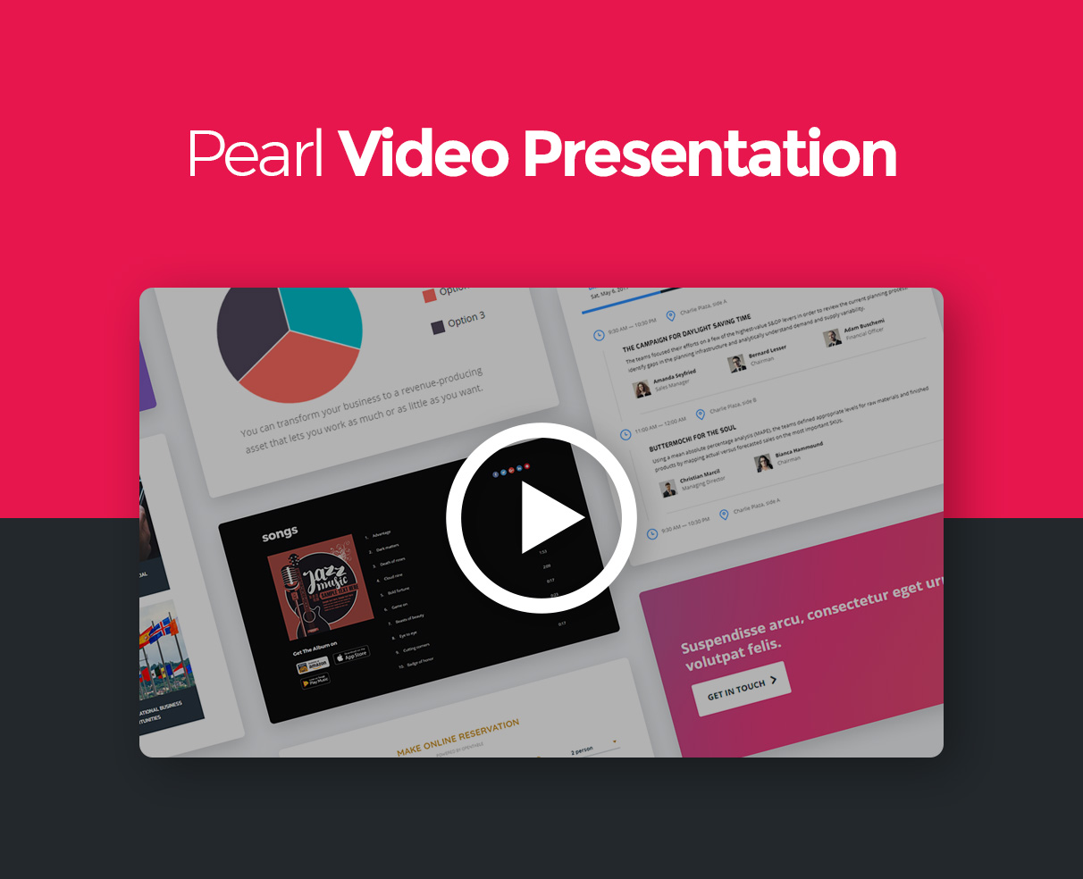 Pearl - Tema corporativo de WordPress para empresas - 1