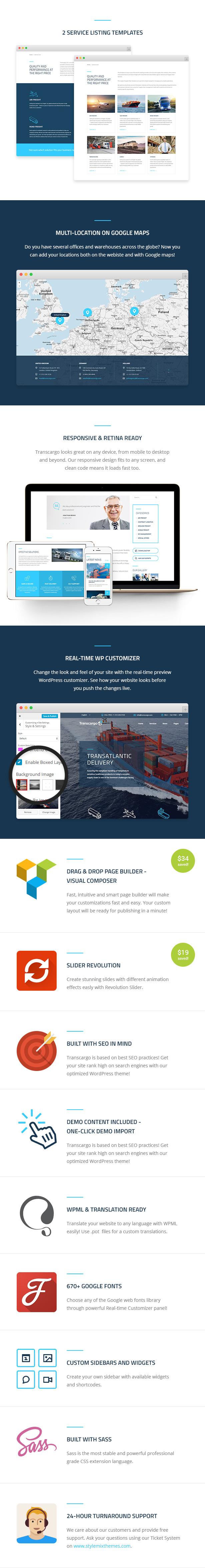 Transcargo - Transport WordPress Theme for Transportation, Logistics and Shipping Companies - 4