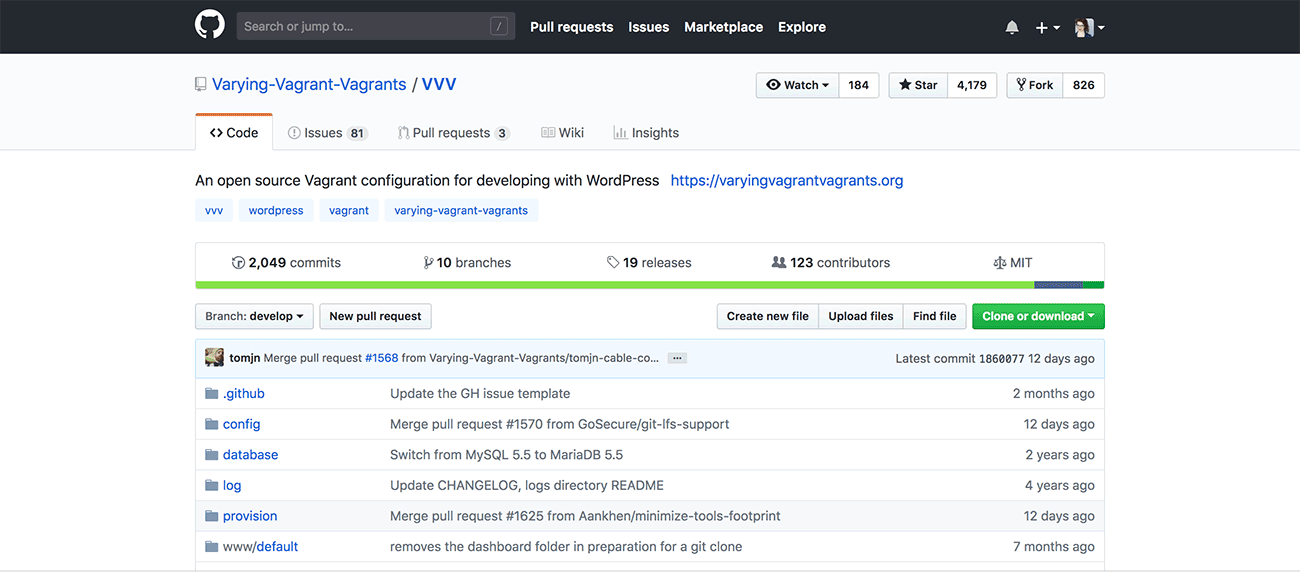 VVV on GitHub