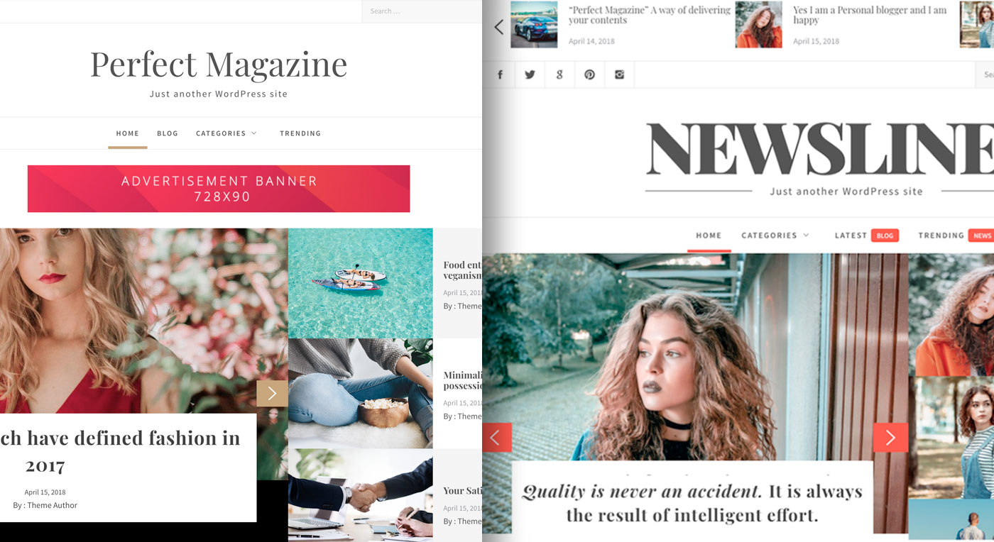 An example of a WordPress child theme