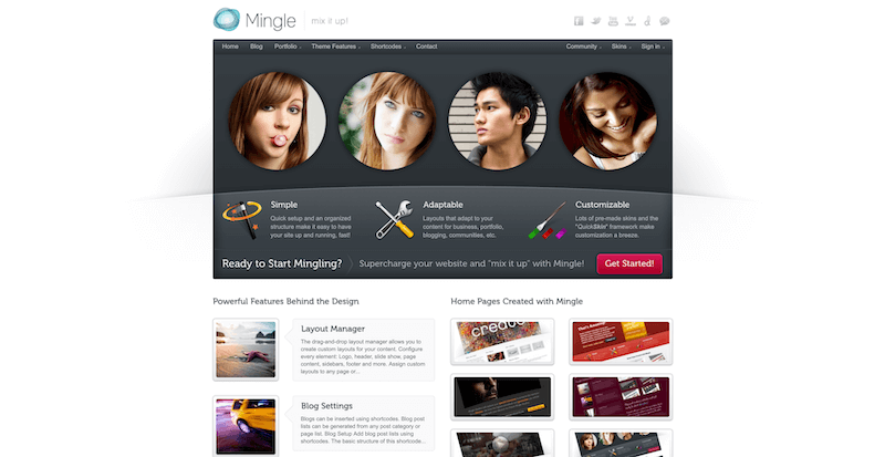 Mingle - Multi-purpose WordPress Theme