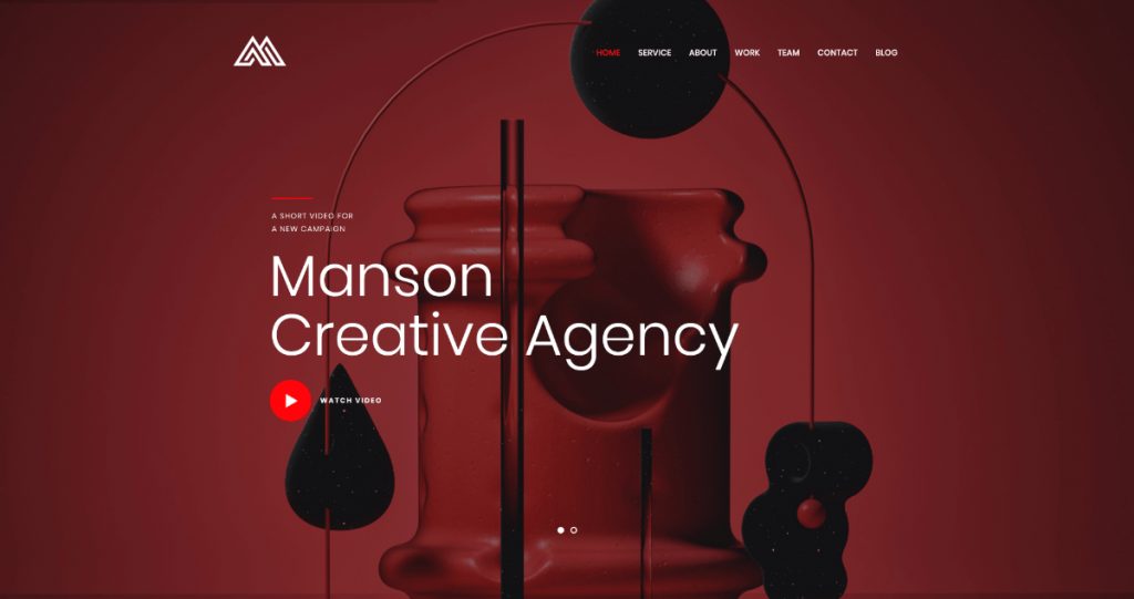 Manson wordpress theme
