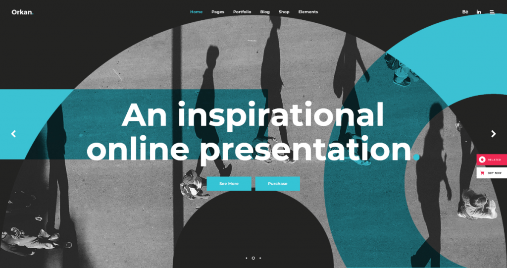 Orkan wordpress theme