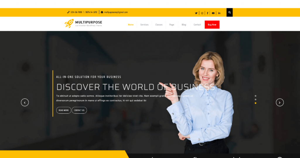 Sirat wordpress theme