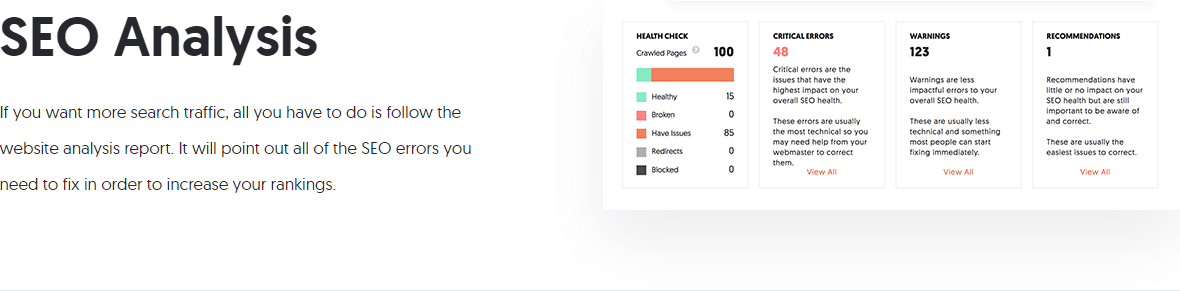 SEO analysis tool